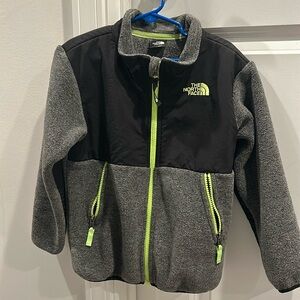 Black/Gray North Face
